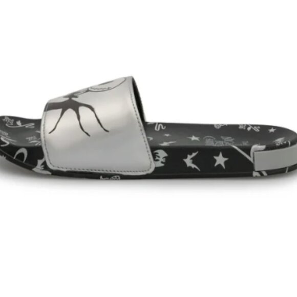 Nightmare Before Christmas Women's Size 8 NEW w/ Tags NWT Metallic Slide Sandal - Picture 5 of 10